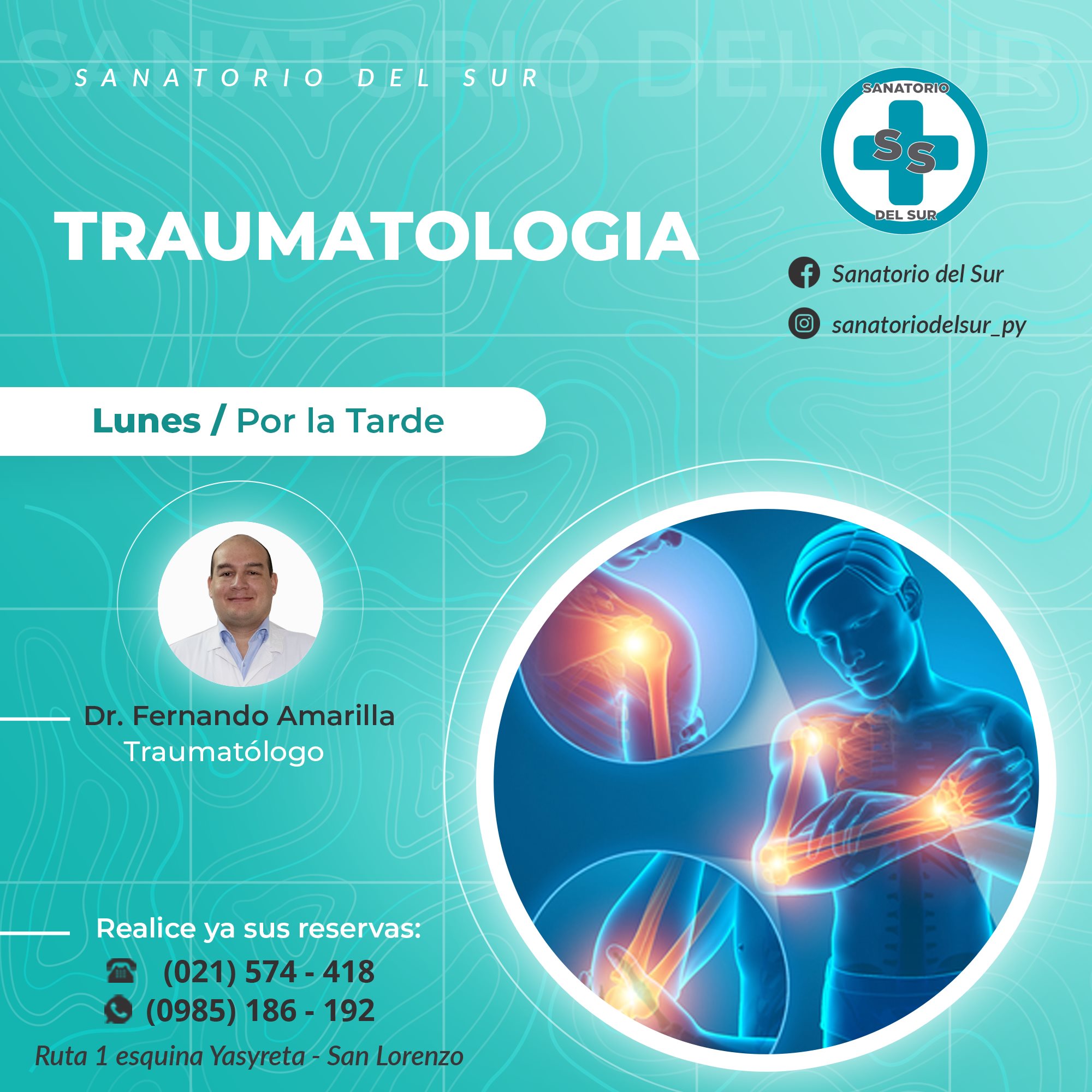 Atención en Traumatología