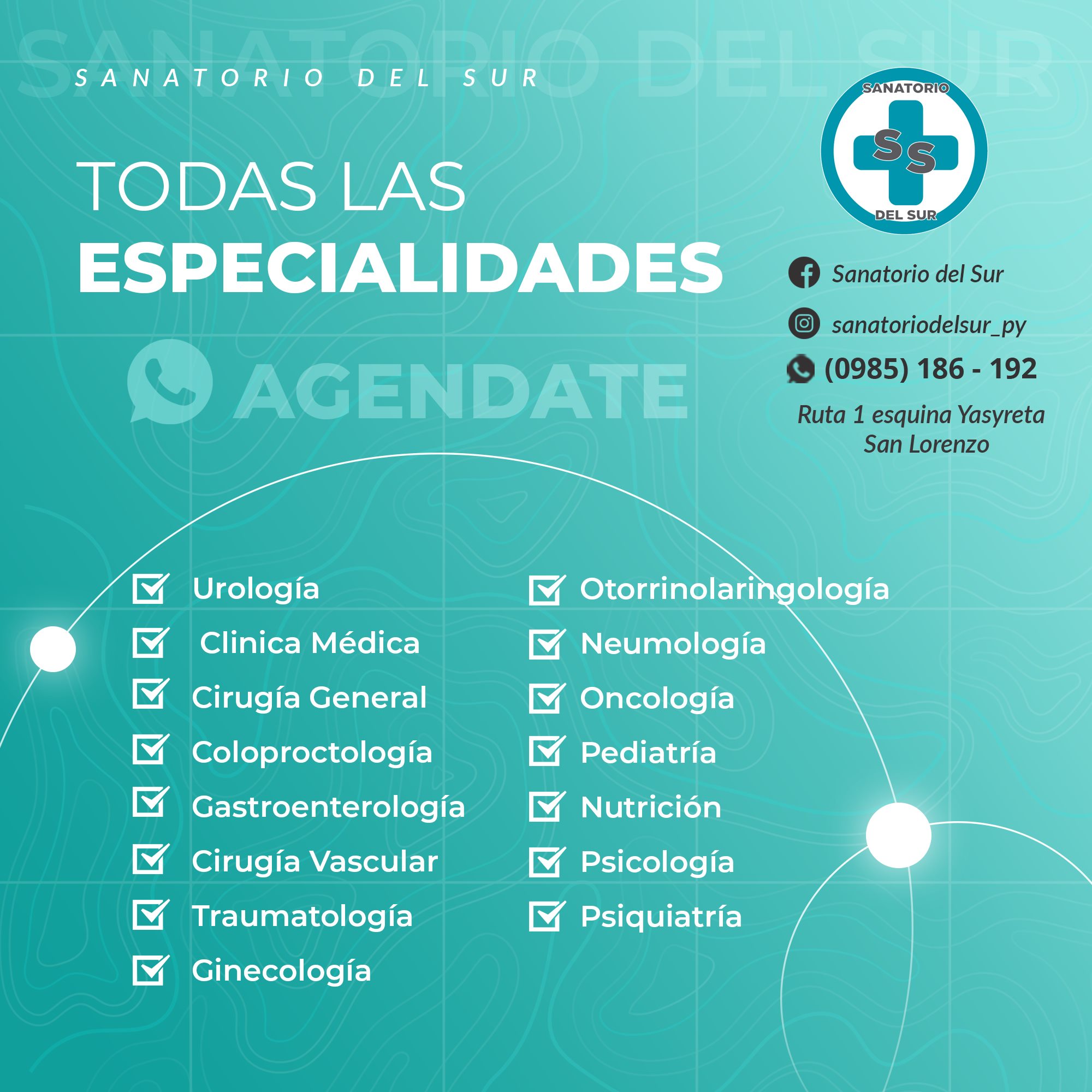 Especialidades